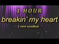 Mint Condition Breakin My Heart Sped Up Lyrics Breaking My Heart Girl Got Me Crying All Insi