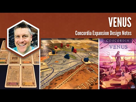 Concordia Venus: Expansion Design Notes