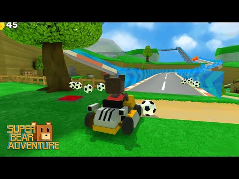 Jogo do urso, 😱CRIEI UMA PISTA DE KART NA VILA DOS URSOS, super bear adventure, pista de corrida