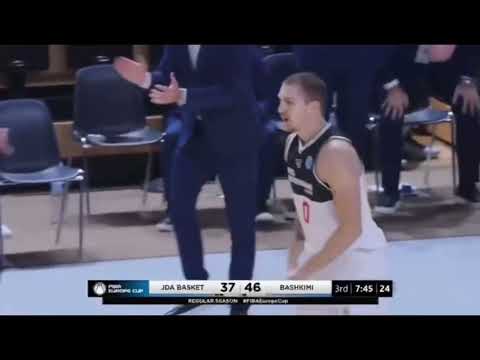 Jan Palokaj 20 pts, 2 reb and 3 ast against JDA Dijon basket, Fiba Europe Cup!