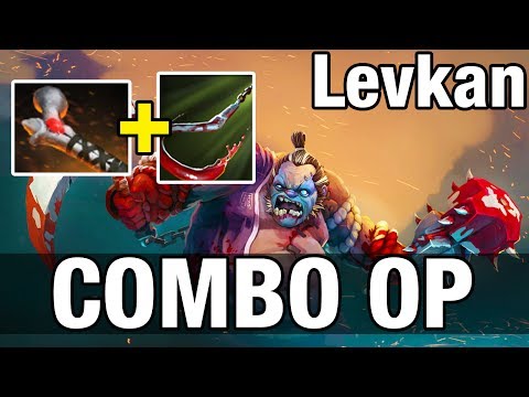 COMBO OP - ROD OF ATOS WITH HOOK - Levkan Plays Pudge - Dota 2