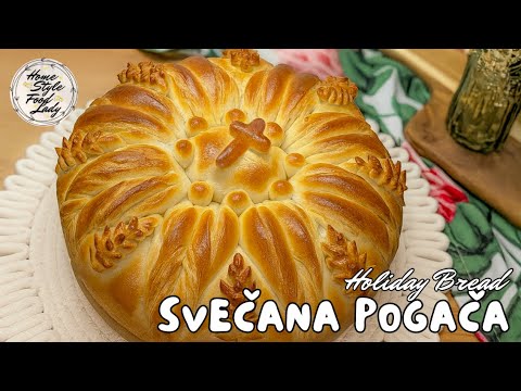 Prelepa POGAČA za Slavu i Božić - Ovo Je Moj Najbolji Recept! | The Perfect Festive Bread