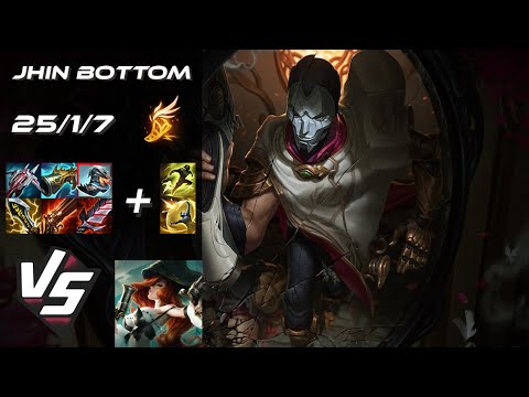 BOTTOM Jhin vs Miss Fortune - NA Challenger Patch 25.S1.5