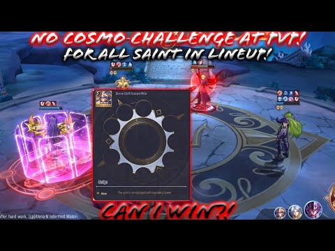 Saint Seiya: Awakening (KOTZ) - No Cosmo for Every Saint in Lineup Challenge at PvP! Can I Win?!