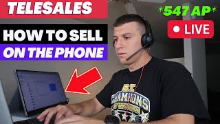 How I sell final expense life insurance on the phone (live sales call)