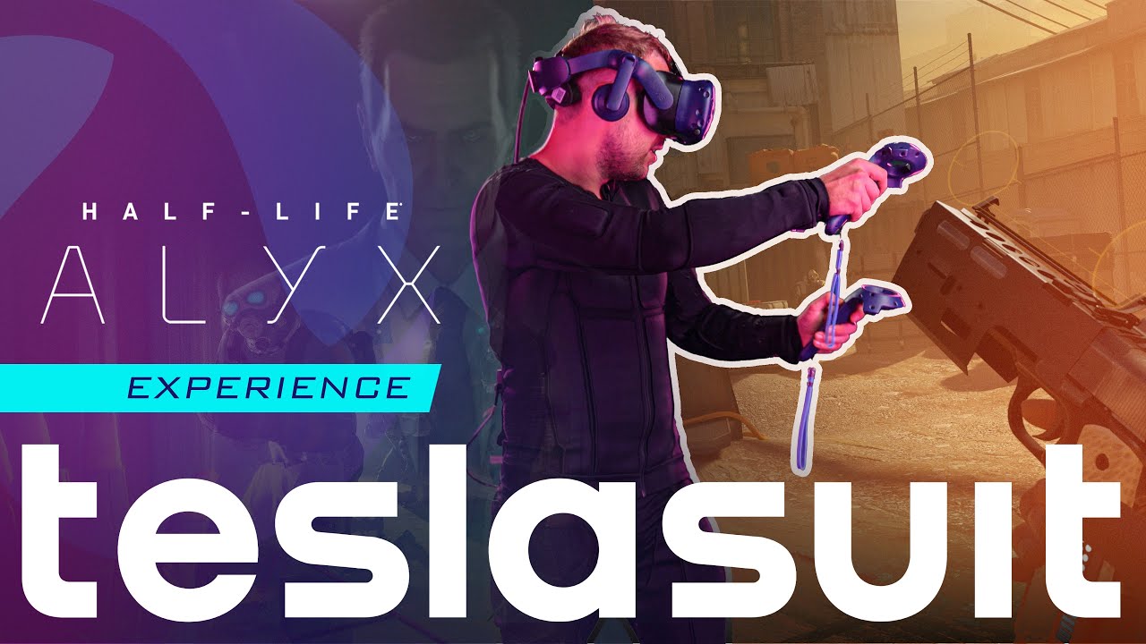 Half-Life: Alyx Gameplay powered by the TESLASUIT | Immerse Yourself in the VR World
