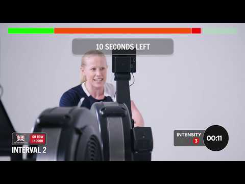 Go Row Indoor workout #4 – The pyramid workout