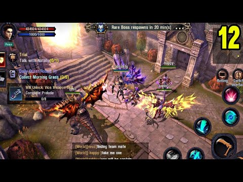 Best MMORPG GAME Like Diablo Blade Reborn - Forge Your Dest Android ios Gameplay Part 12