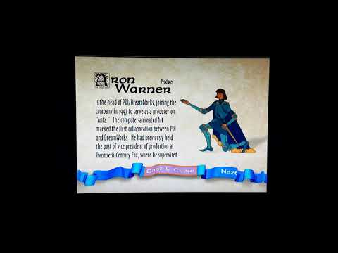 Shrek (2001) DVD Menu (Disc 1) Walkthrough (20th Anniversary Special This DVD)