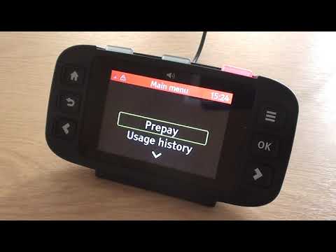 Menu navigation - Trio Accessible display