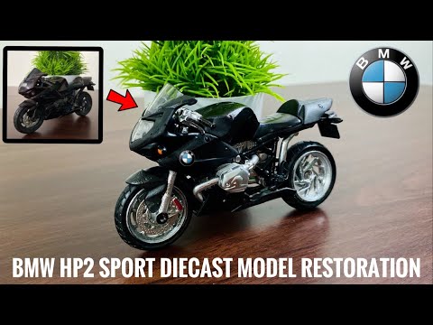 Thumbnail for BMW HP2 Sport Diecast Model Full Restoration | 2010 Model | 12 Years Old Model. Car Galaxy by BMW HP2 Sport