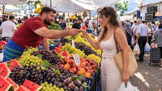 ISTANBUL TURKEY 2026 4K MARKET TOUR | Cheapest Local Market, Fresh Foo