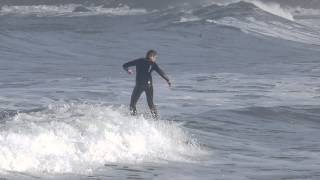 preview picture of video 'Pacifica State Beach,  Linda Mar, Pacifica, California, USA 01/20/2015'