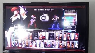 The KIng Of Fighters XIII EX Characters + Unlocked Stages XBOX360