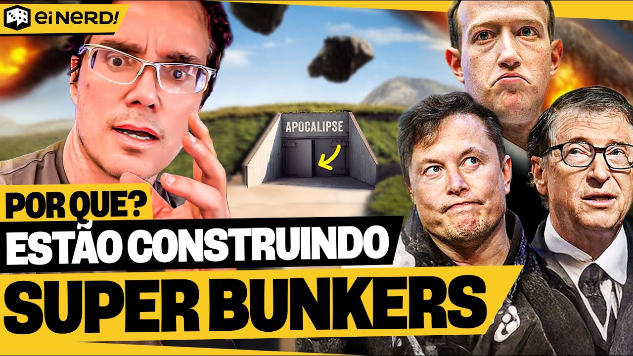 POR QUE MILIONÁRIOS ESTÃO CONSTRUINDO BUNKERS? - Ei Nerd Curiosidades