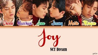 NCT DREAM(엔시티 드림) - JOY - HAN/ROM/ENG Color Coded Lyrics