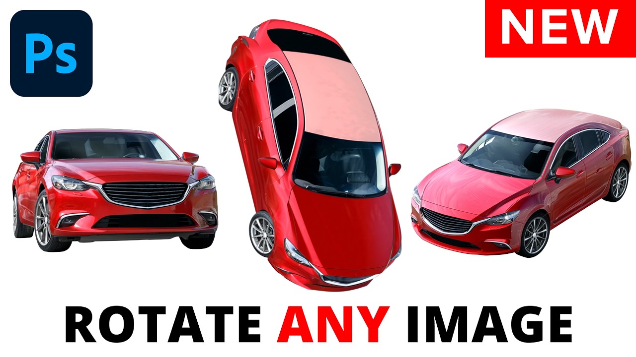 Photoshop's NEW Rotate Object: Place ANYTHING in ANY Scene!