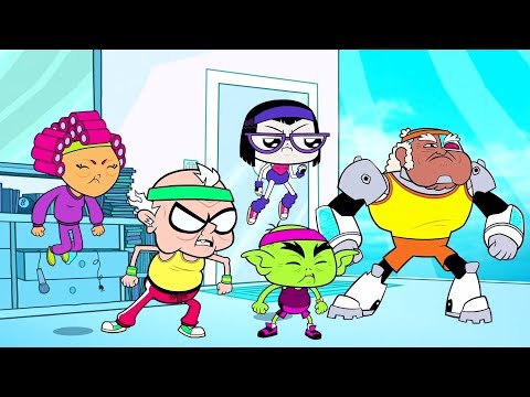 Capa de Teen Titans Go! As melhores lutas