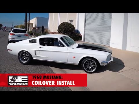 1968 Ford Mustang Fastback - Full Coilover Install, Aldan American