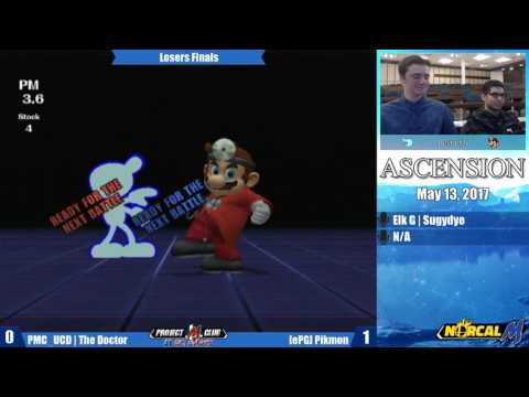 “Ascension 5/13/17” – Pikmon (G&W) v. The Doctor (Mario) – Losers Finals