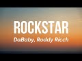 DaBaby Rockstar Lyrics Ft Roddy Ricch