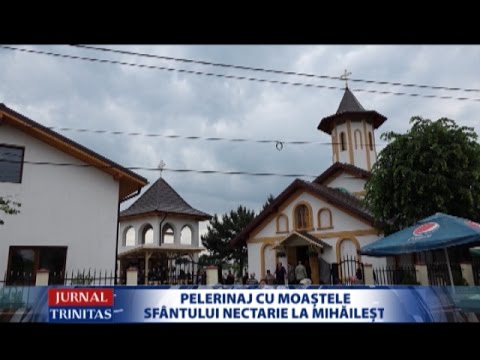Pelerinaj cu moaștele Sfântului Nectarie la Mihăilești