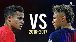 Coutinho vs Neymar Jr • Skills & Goals 2017