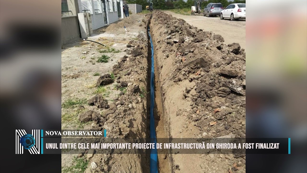 Unul dintre cele mai importante proiecte de infrastructură din Ghiroda a fost finalizat