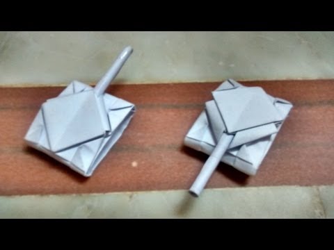 Origami Tank Tutorial