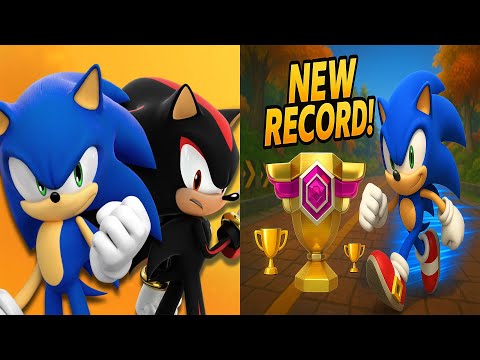 🔥 NEW RECORD! I Went Crazy in Sonic Forces Speed Battle! Infinite + Movie Super Sonic Best Duo