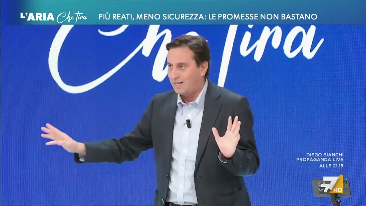 Sondaggio sulla sicurezza, David Parenzo: "Il 74,5% non considera l'Italia un Paese sicuro ...