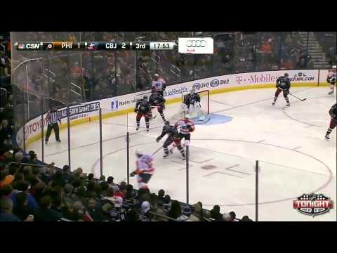 Game 27. Philadelphia Flyers vs Columbus Blue Jackets (09 december 2014)