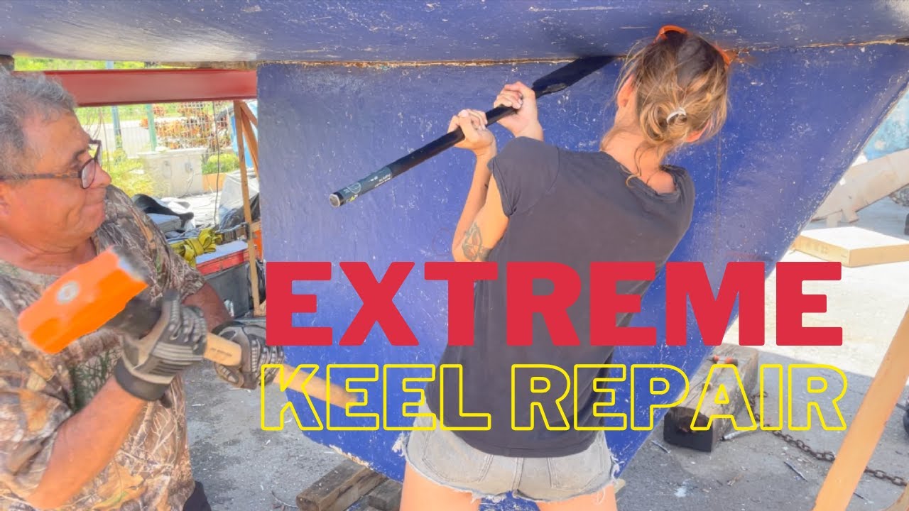 EXTREME HULL & KEEL Refit After Impact