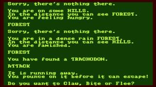 Dinosaur for the Atari 8-bit family