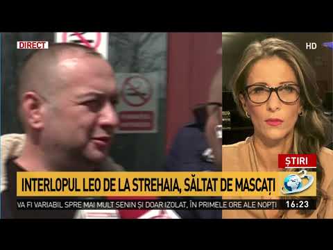 Interlopul Leo de la Strehaia, săltat de mascați