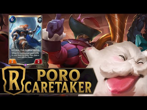 Aatrox & Nautilus Look So Small Here - Bard Poro Deck - Legends of Runeterra