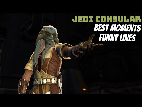 SWTOR: Jedi Consular (Male) - Best Moments & Funny Lines