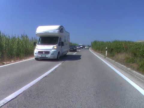 Paski most - Pag (Action Cam)