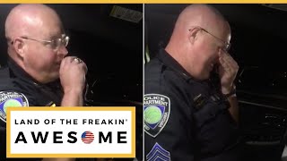 Police Officer&#39;s Emotional Final Sign-Off After 26 Years Of Service