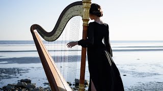 Relaxing Music to Smile 😌 Heavenly Instrumental 😌 Beautiful Harp Music