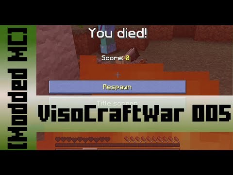VisoCraft War 005 - Missiles and killing JuicyPixel [Modded Minecraft]