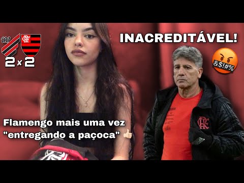 #REACT - ATHLETICO PARANAENSE 2x2 FLAMENGO | Brasileirão 2021