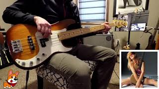 Liz Phair - My Bionic Eyes (bass cover playalong)