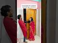 I Surprised My Husband By Wearing A Saree Comedy Funny Shorts Shortstory Funnyvideo Couple