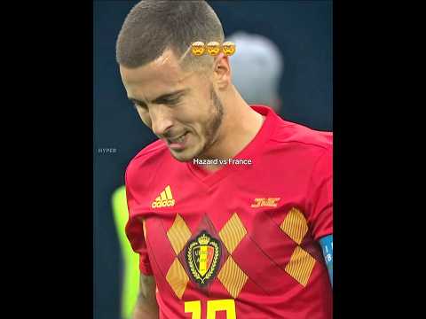 Hazard vs France #football #france #belgium #soccer #shorts #shortvideo