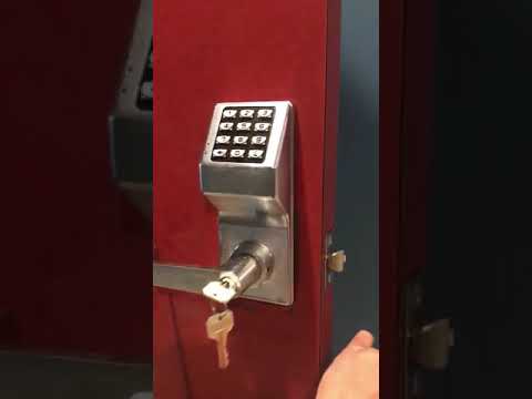 How To Install an Alarm Lock Trilogy T2 DL2700 Electronic Keypad Lever