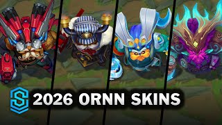All Ornn Skins 2026