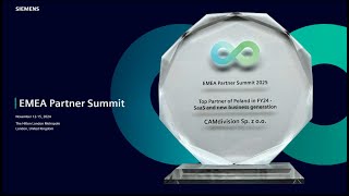 CAMdivision: TOP Partner of POLAND in FY24 SIEMENS Digital Industries Software!