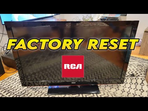 So setzen Sie RCA TV auf die Werkseinstellungen zurück