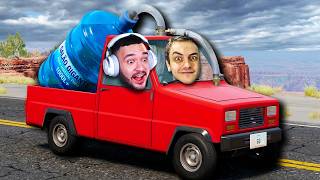 MACHINE CONSTRUIU um CARRO MOVIDO a ÁGUA! BeamNG.drive MP